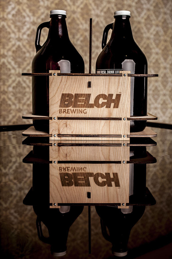 Double Trouble Growler Carrier