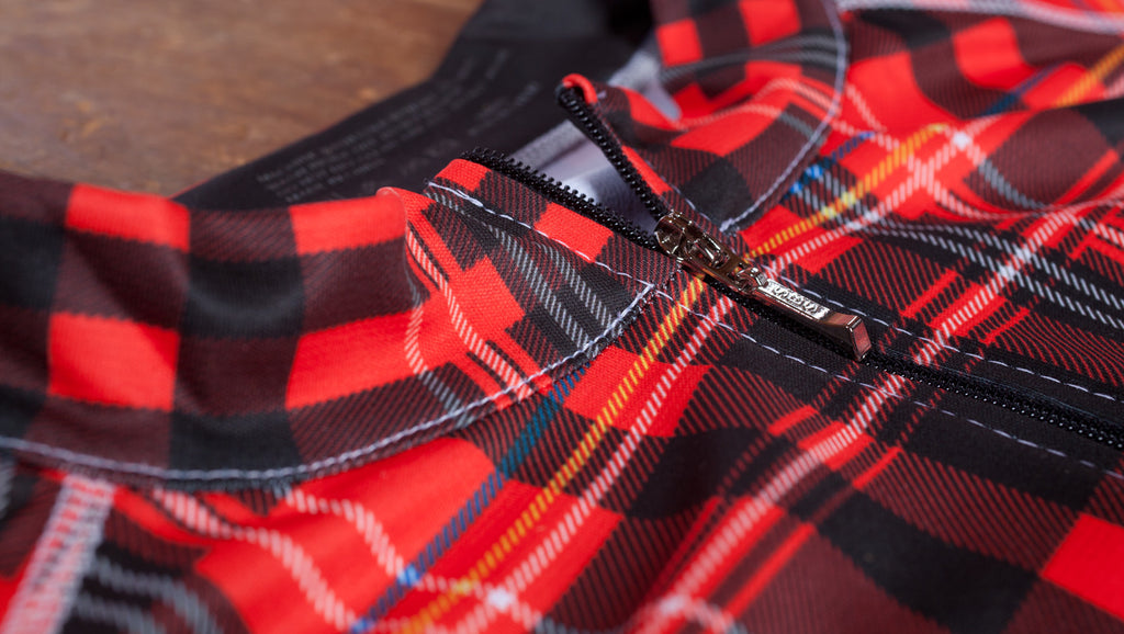 Plaid cycling 2025 jersey