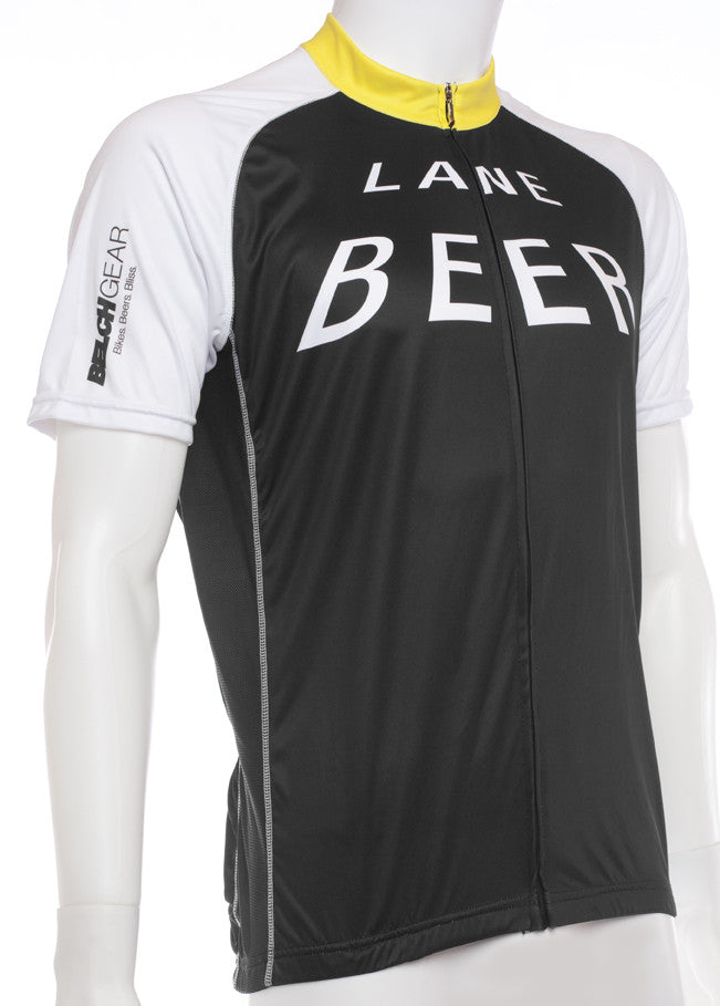 Beer Lane Cycling Jersey Vented Side Panel